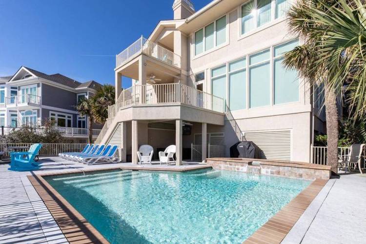 pool at Dune Lane vacation rental