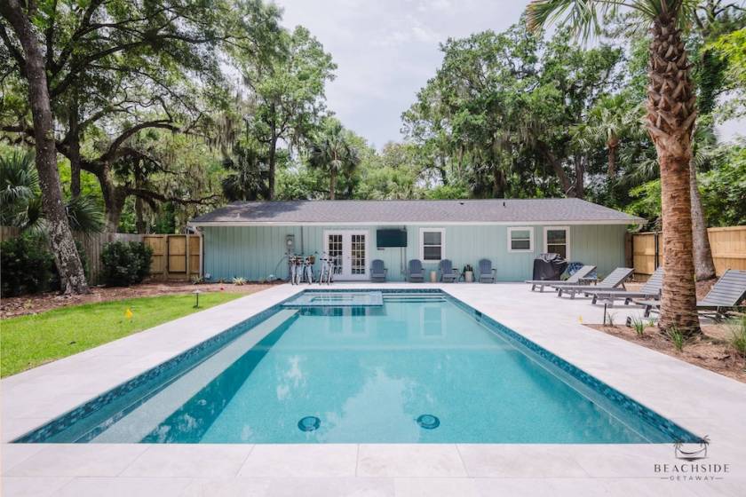 Hilton Head vacation rental with a pool